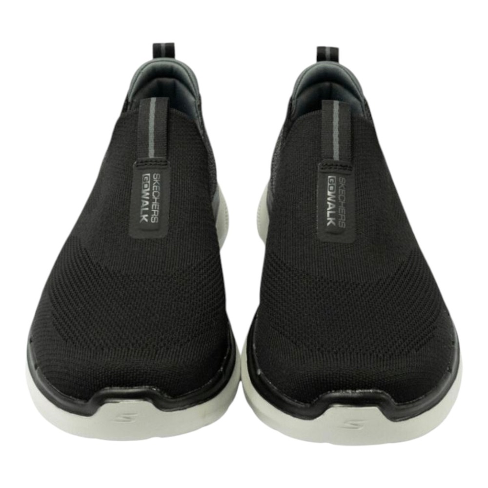 Mens‎ Skechers Slip-ins " GO WALK 6 " Easy On Black Walking Shoes US Size 13 New